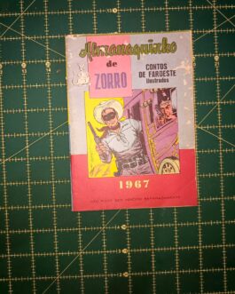 almanaquinho de zorro 1967