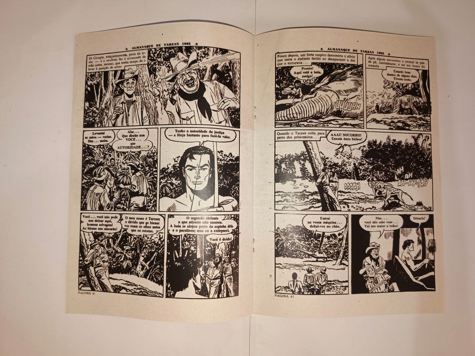 tarzan almanaque e almanaquinho 1965 tarzan almanaque e almanaquinho 1965