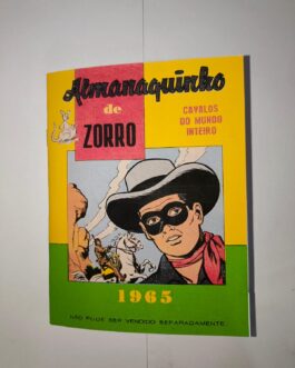 almanaquinho de zorro 1965