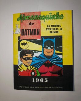 almanaquinho de batman 1965