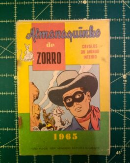 almanaquinho de zorro 1965