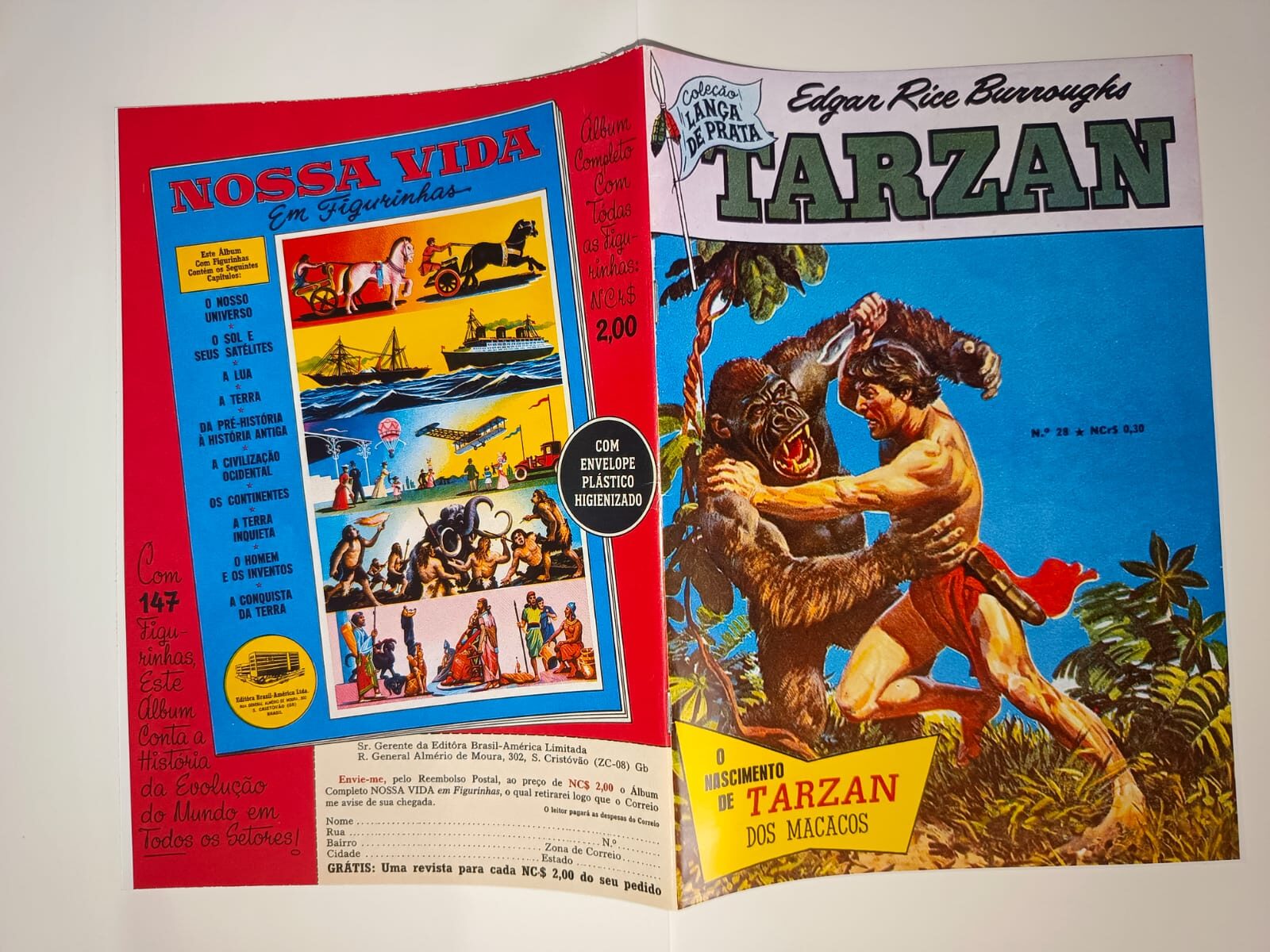 Tarzan N. 28 – 3ª Série – Livro 1 – Lança de Prata - Imagem 2