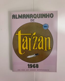 almanaquinho de tarzan 1968