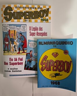 almanaque superboy 1968 + brinde