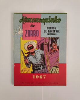 almanaquinho de zorro 1967