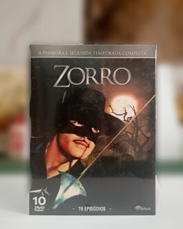 Home zorro: 1ª e 2ª temporadas completas em dvd