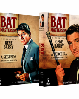 Home bat masterson 2ª e 3ª temporadas completas digibook 10 discos