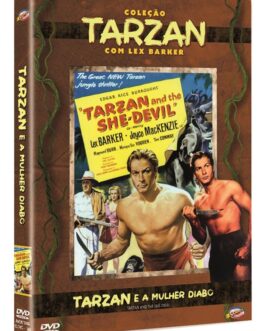 Home tarzan e a mulher diabo dvd lex barker (novo lacrado)